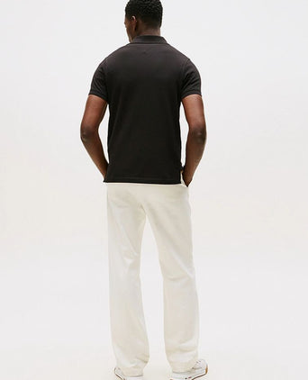 Tommy Hilfiger core 1985 poloshirt zwart | Regular-fit