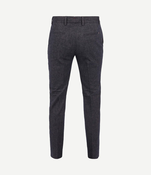 Denton broek donkerblauw
