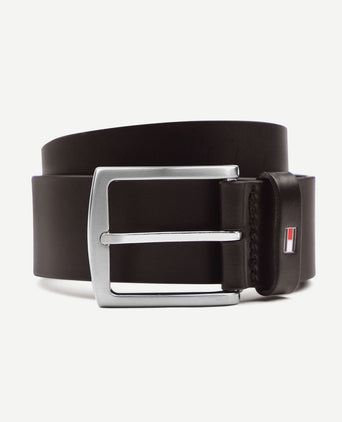 Tommy Hilfiger denton riem donkerbruin