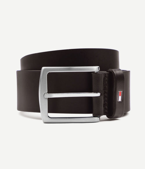 Tommy Hilfiger denton riem donkerbruin