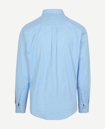 Tommy Hilfiger flanel overhemd lichtblauw | Regular-fit