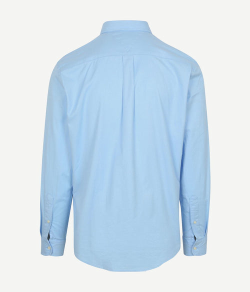 Tommy Hilfiger flanel overhemd lichtblauw | Regular-fit