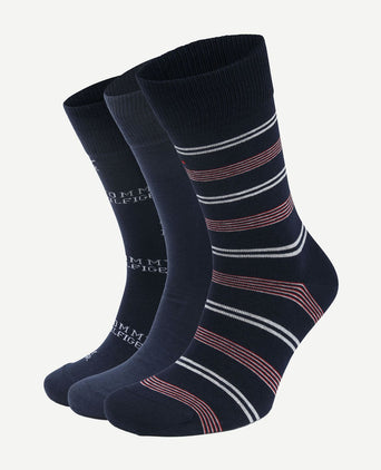 Tommy Hilfiger giftbox (3-pack) donkerblauw