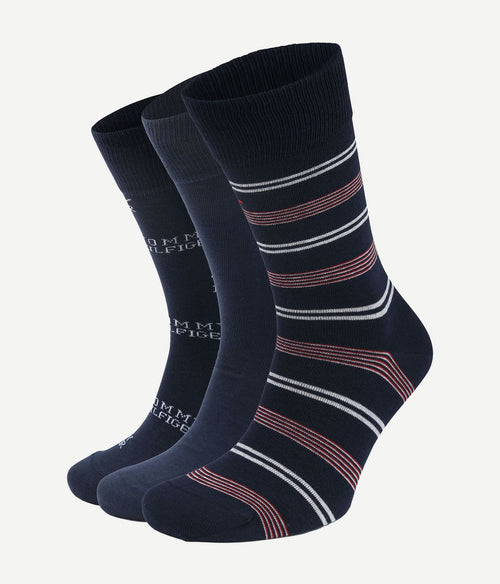 Tommy Hilfiger giftbox (3-pack) donkerblauw