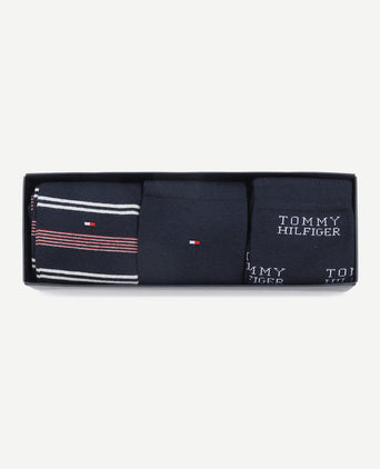 Tommy Hilfiger giftbox (3-pack) donkerblauw
