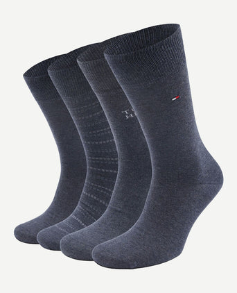 Tommy Hilfiger giftbox 4-pack jeans blauw