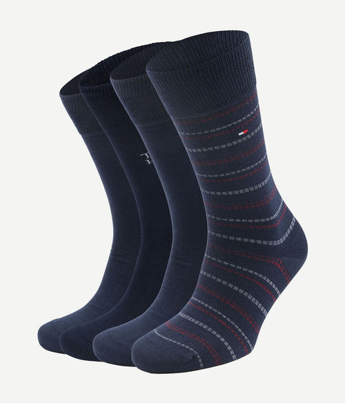 Tommy Hilfiger giftbox 4-pack donkerblauw