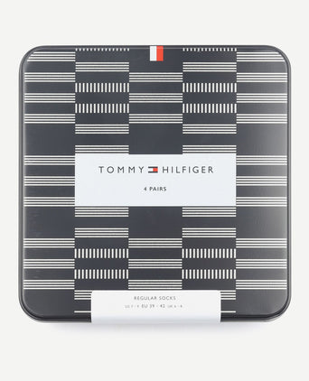 Tommy Hilfiger giftbox 4-pack donkerblauw