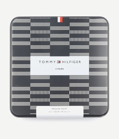 Tommy Hilfiger giftbox 4-pack donkerblauw