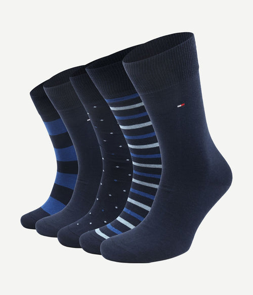 Tommy Hilfiger giftbox (5-pack) donkerblauw