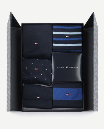 Tommy Hilfiger giftbox (5-pack) donkerblauw