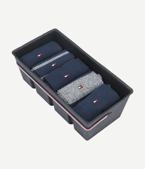 Tommy Hilfiger giftbox flag socks (5-pack)