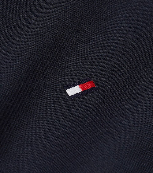 Tommy Hilfiger halve rits trui intechno donkerblauw | Regular-fit