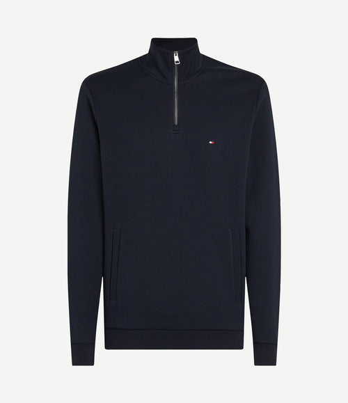 halve rits trui intechno donkerblauw