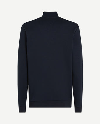 halve rits trui intechno donkerblauw