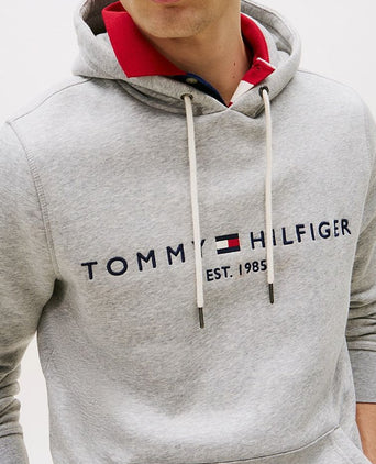 Tommy Hilfiger hoodie core grijs | Regular-fit
