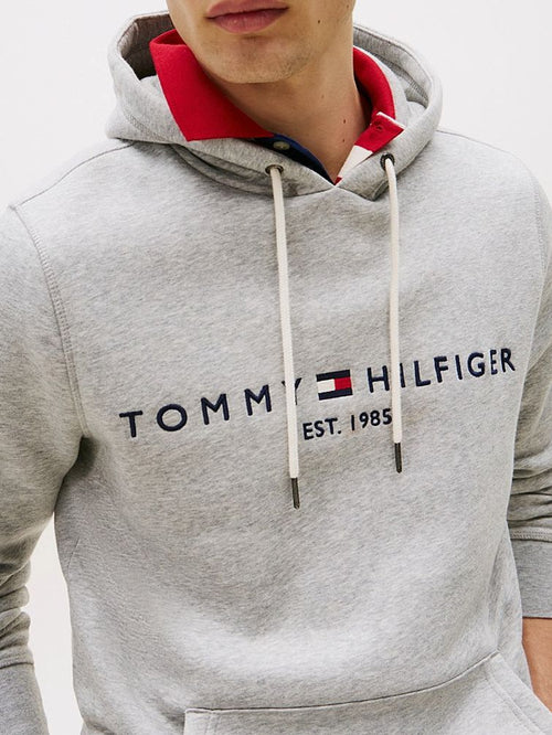 Tommy Hilfiger hoodie core grijs | Regular-fit