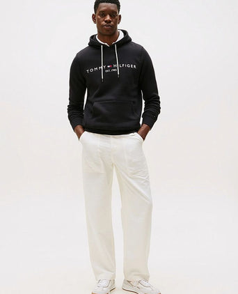 Tommy Hilfiger hoodie core zwart | Regular-fit