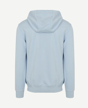 Hoodie essential lichtblauw