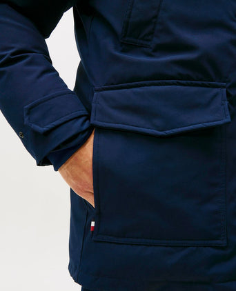 Tommy Hilfiger rockie parka donkerblauw | Regular-fit