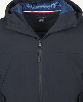 Jas tech padded donkerblauw