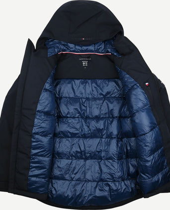 Tommy Hilfiger jas tech padded donkerblauw | Regular-fit