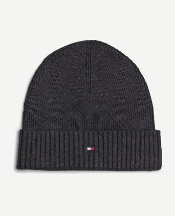 Tommy Hilfiger knitted muts grijs