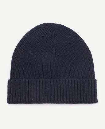 Tommy Hilfiger knitted muts donkerblauw