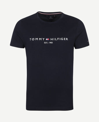 Logo t-shirt donkerblauw