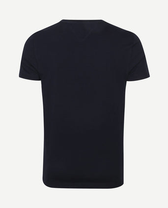 Logo t-shirt donkerblauw