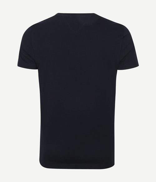 Tommy Hilfiger logo t-shirt donkerblauw