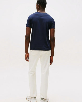 Tommy Hilfiger logo t-shirt donkerblauw