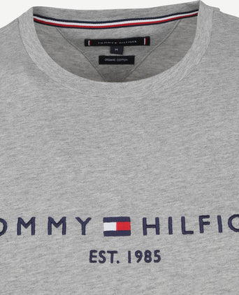 Tommy Hilfiger logo t-shirt grijs