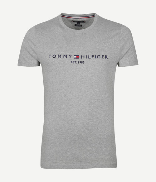 Tommy Hilfiger logo t-shirt grijs