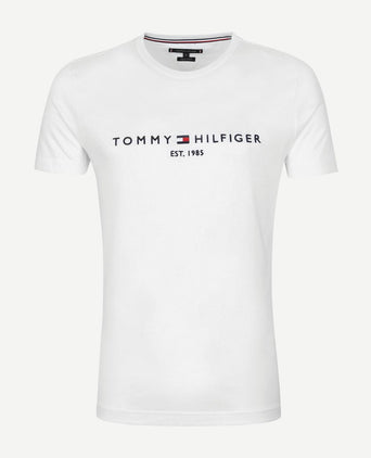 Logo t-shirt wit