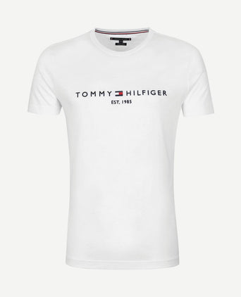 Logo t-shirt wit