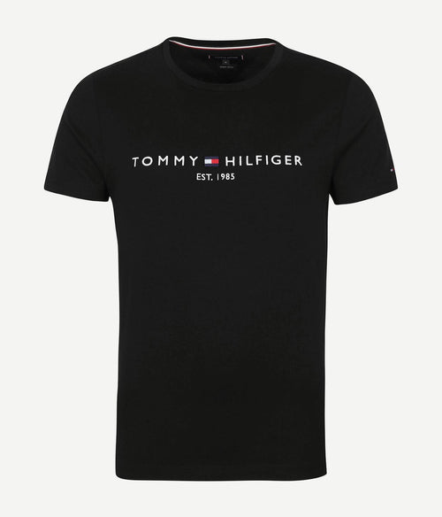 Tommy Hilfiger logo t-shirt zwart