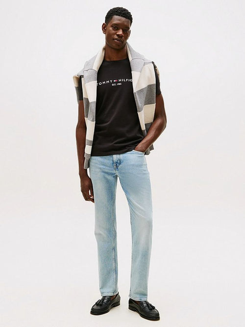 Tommy Hilfiger logo t-shirt zwart