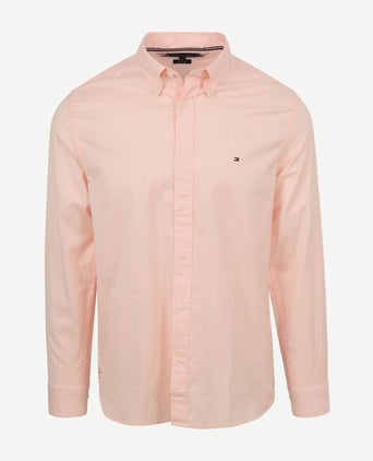 Tommy Hilfiger overhemd flex lichtroze | Slim-fit