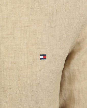 Overhemd linnen beige