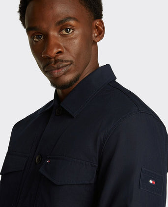 Overshirt donkerblauw