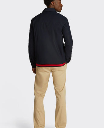 Overshirt donkerblauw