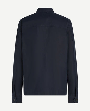 Overshirt donkerblauw