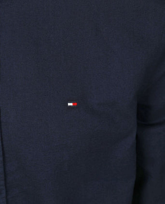 Tommy Hilfiger Oxford overhemd donkerblauw | Regular-fit