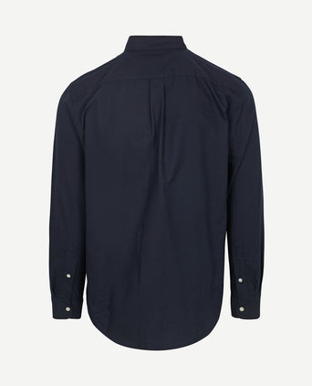 Oxford overhemd donkerblauw