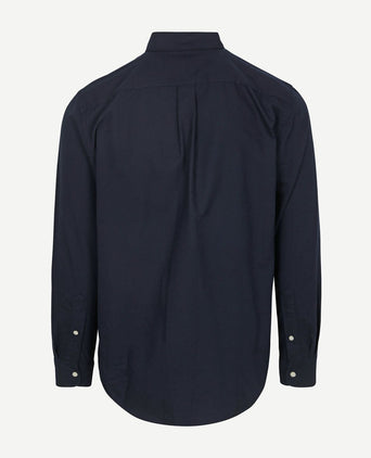 Tommy Hilfiger Oxford overhemd donkerblauw | Regular-fit