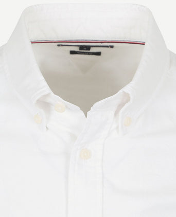 Tommy Hilfiger Oxford overhemd wit | Regular-fit