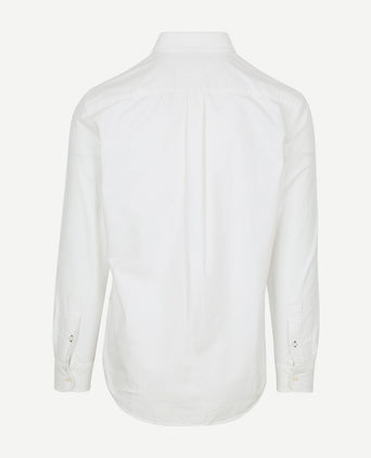 Tommy Hilfiger Oxford overhemd wit | Regular-fit