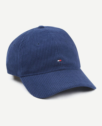 Pet corduroy donkerblauw