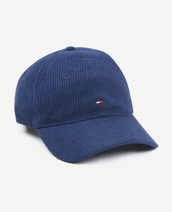 Pet corduroy donkerblauw